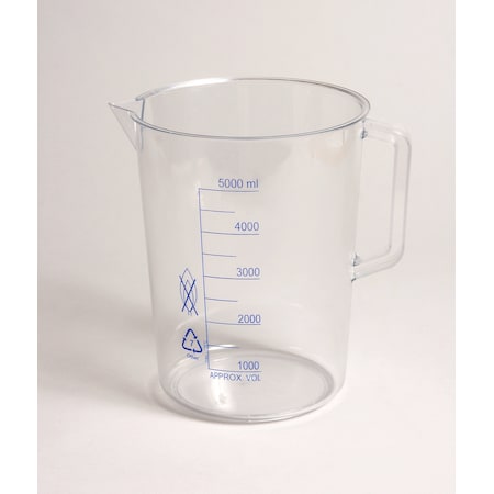 Beakers W/Handle,Printed Graduatio,PK 4